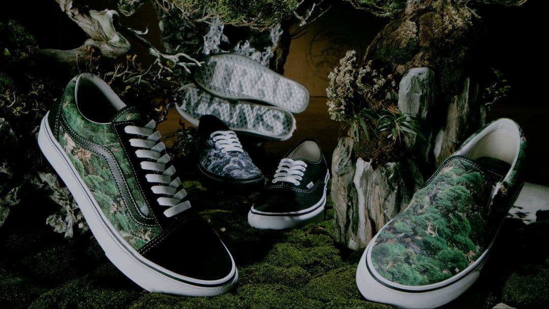 TRADMAN'S BONSAI × Vans Old Skool ヴァンズが盆栽をコンセプトにしたコレクションを発売 日本の伝統美を