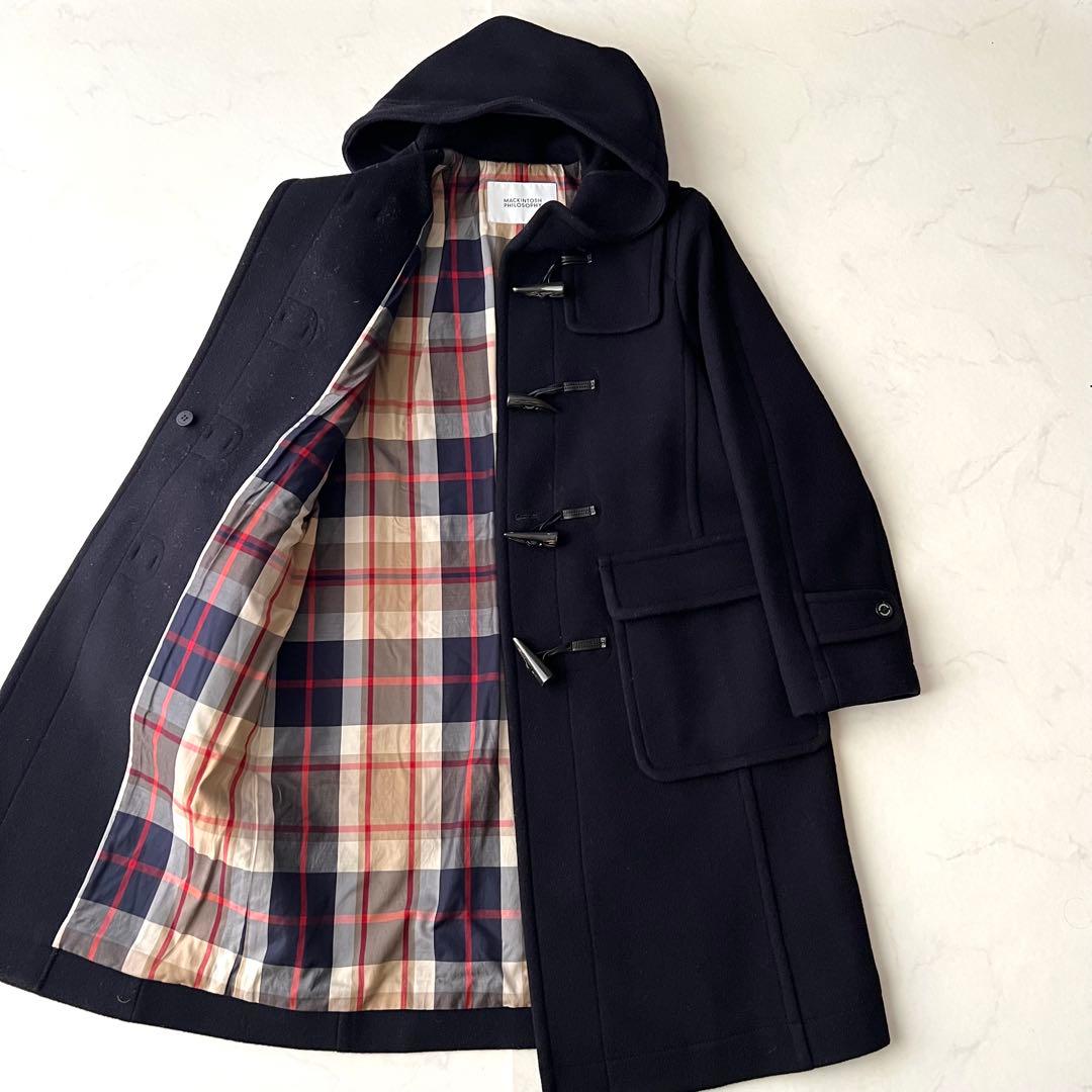 現行 マッキントッシュフィロソフィー ダッフルコート ネイビー