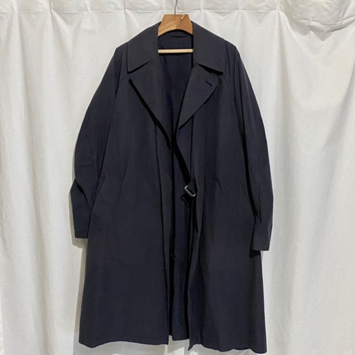 限定価格】 comoli タイロッケンコート ネイビー - メルカリ