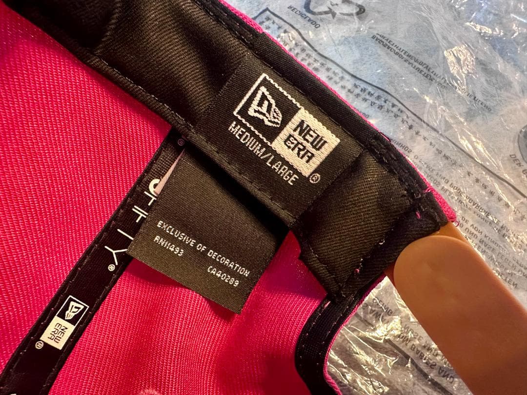 浜崎あゆみ NEW ERA 9FIFTY キャップ〈ピンク〉 27周年記念 TA