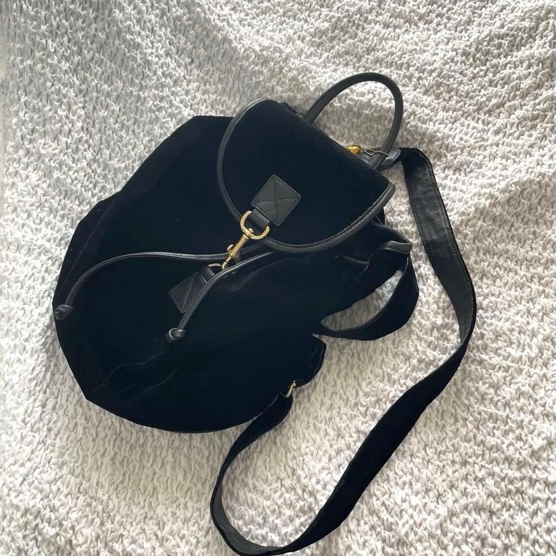 the barnnet ベロアリュック - メルカリ