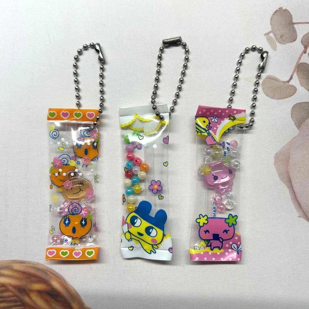 平成レトロ たまごっち ボンボンドロップシール キーホルダー 一番くじ