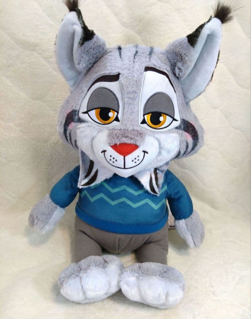 ズートピア2 FukuFuku V-BIGぬいぐるみ パウバートセット 山田涼介