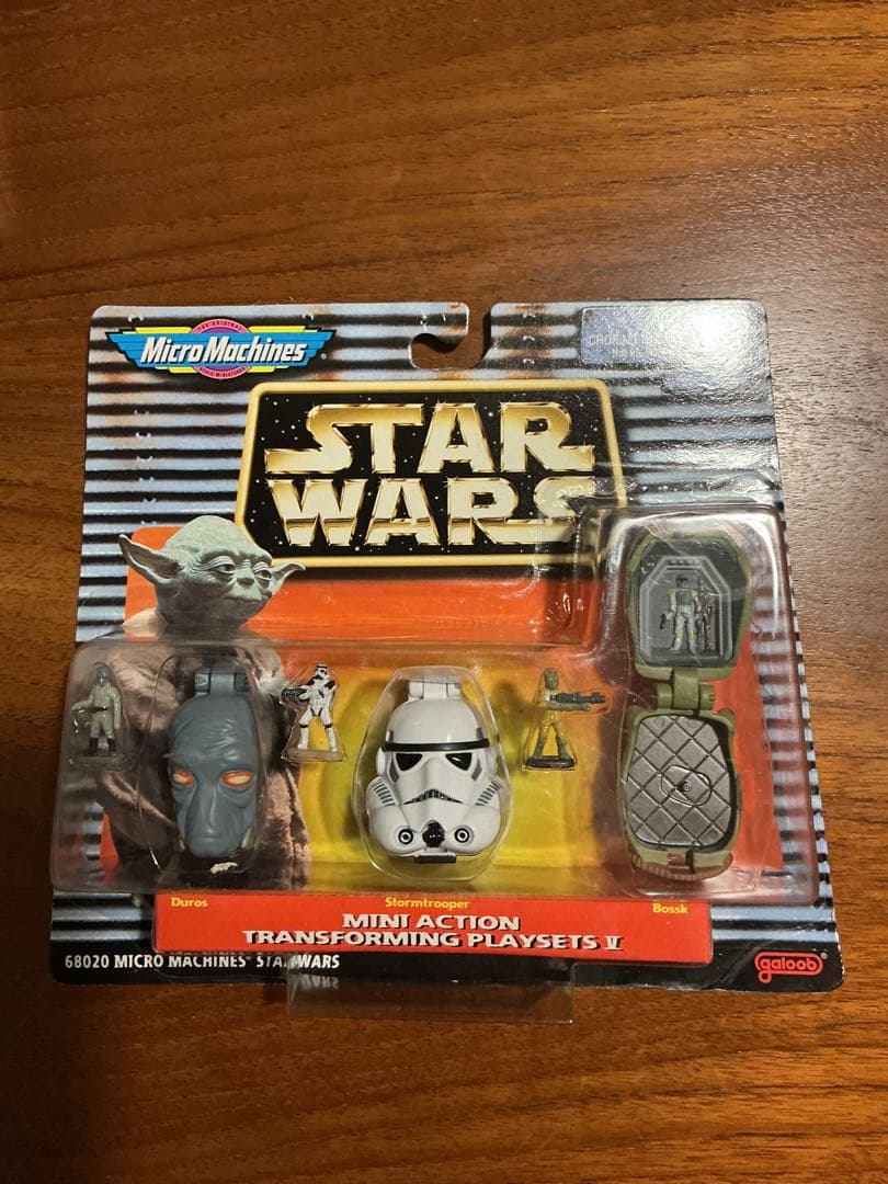 スターウォーズ　マイクロマシーン　フィギュアヘッドコレクション