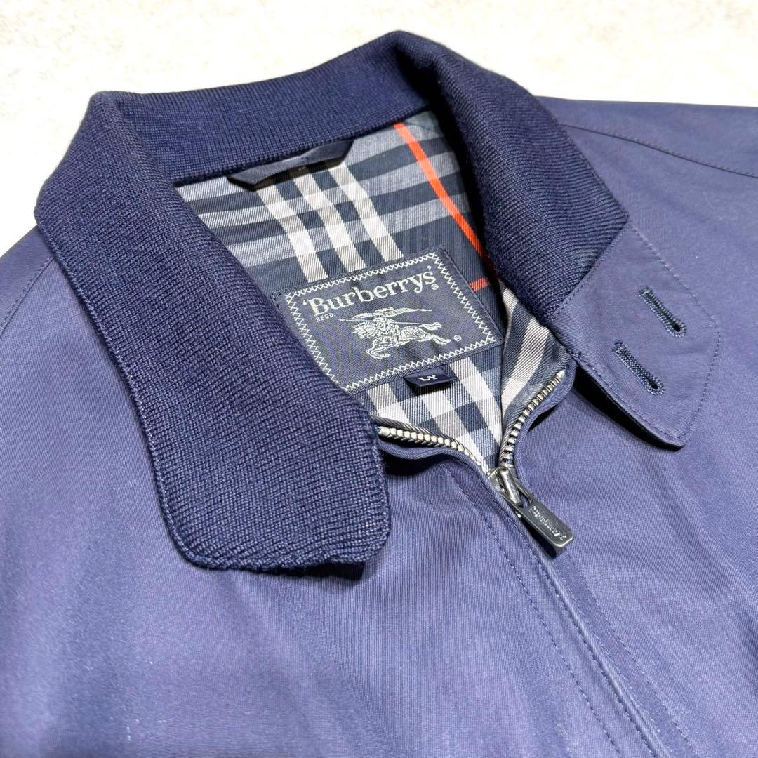 バーバリー スイングトップ ハリントンジャケット ノバチェック