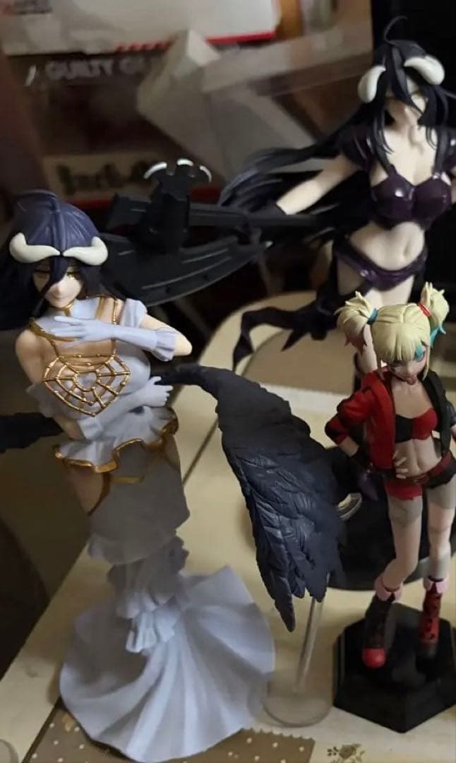 グリムジョー アルベド ハーレイクイン フィギュアセット - メルカリ