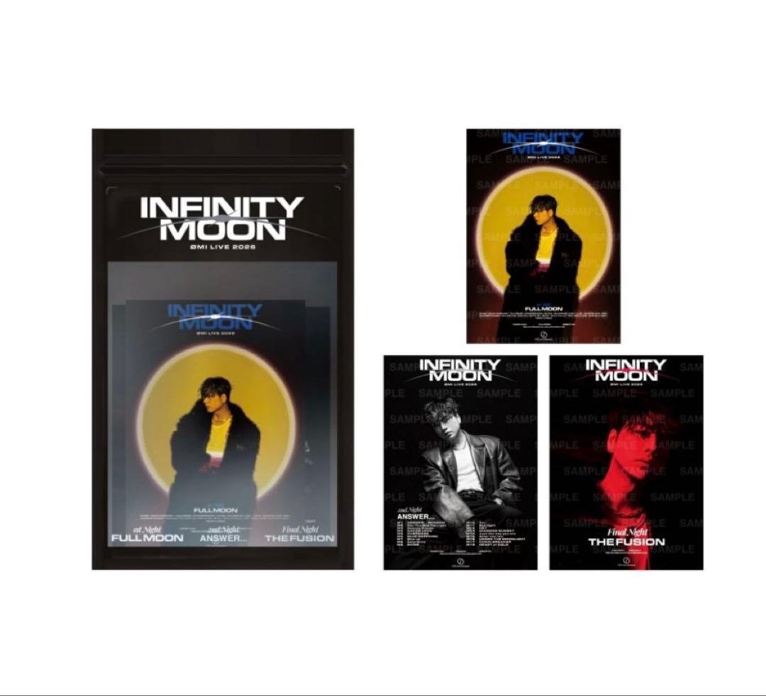 OMI 会場限定 INFINITY MOON ステッカーセット 登坂広臣 - メルカリ