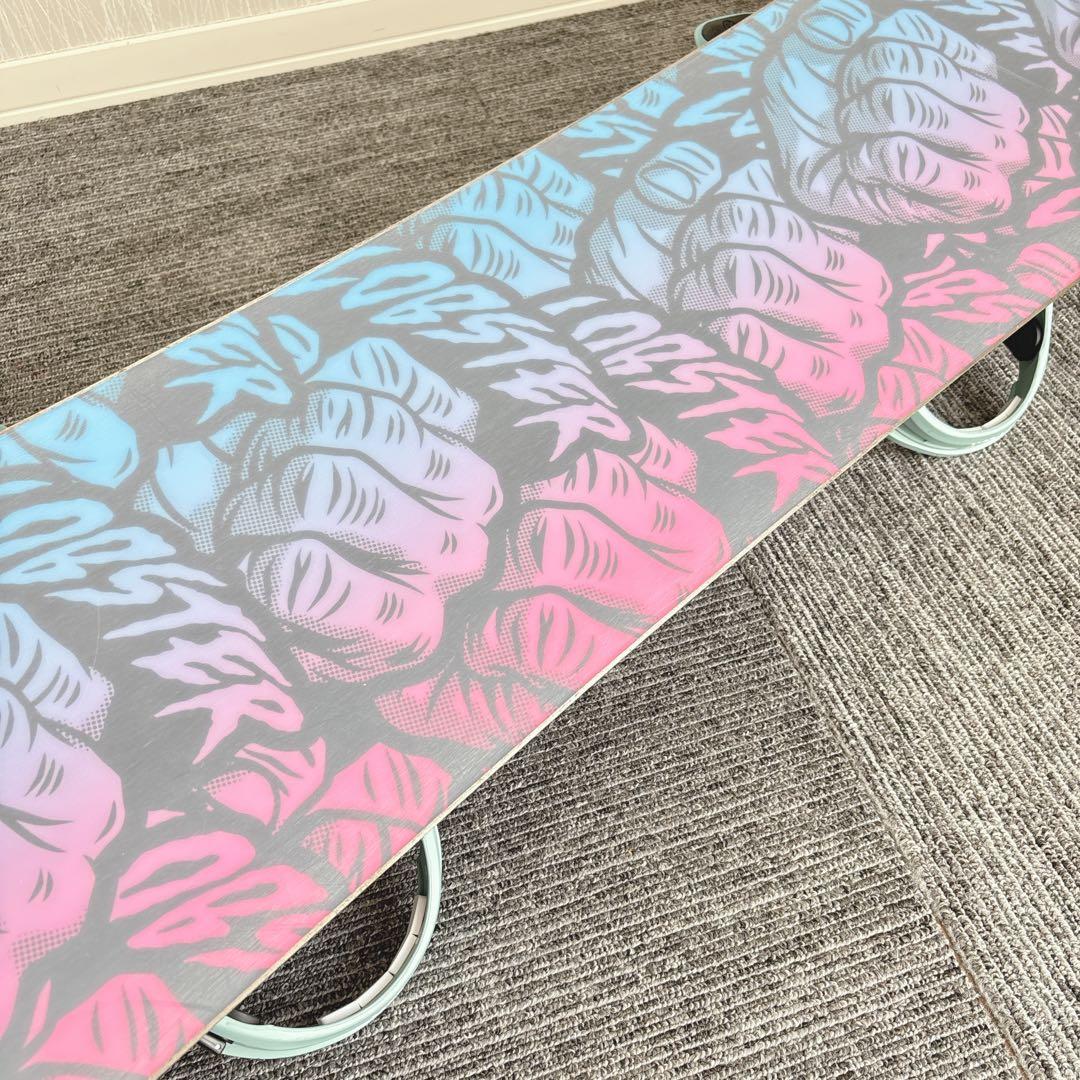 62超豪華❗️LOBSTER×FLUX メンズスノーボードセット☆スノボ154cm