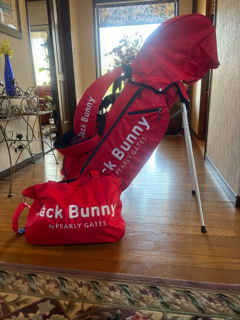 kiyo様専用Jack Bunny スタンドバッグ ロッカーバッグセット赤