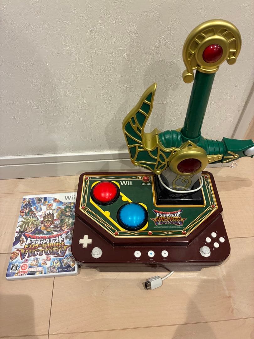 Wii ドラゴンクエスト モンスターバトルロードビクトリー専用剣型コントローラー Amazon.co.jp: ドラゴンクエスト モンスターバトルロードコントローラ