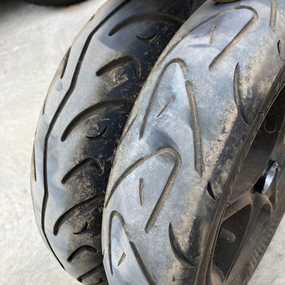 ヤマハsa56j純正タイヤホイールフロントフォーク付きsa39jsa58j - メルカリ