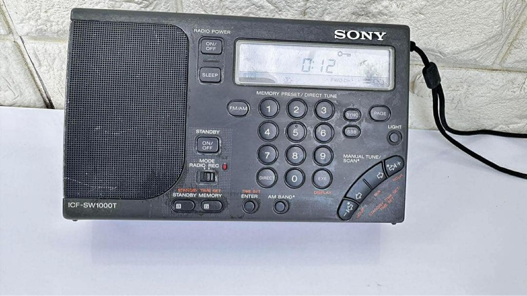 SONY ICF-SW100T ステレオ カセットレコーダー ラジオ - メルカリ
