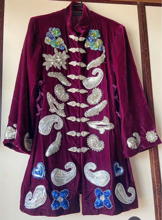 【レア・美品】X JAPAN HIDE Joker 紫ベロア コスプレ衣装