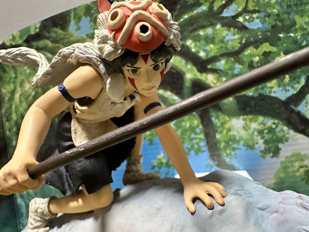 もののけ姫 サンと犬神 フィギュア コミニカ メモリアルコレクション