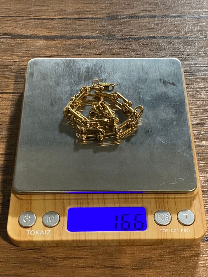 K 18刻印 ブレスレット 腕輪 実家整理 遺品整理 ゴールド 貴金属 金