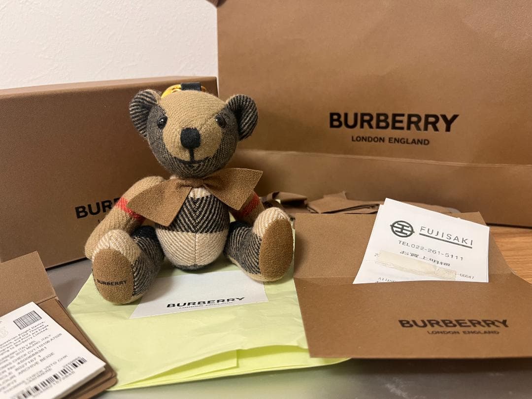 美品✨バーバリー トーマスベア BURBERRY トーマスベア チャーム (サンドベージュ) - ウィメンズ | Burberry