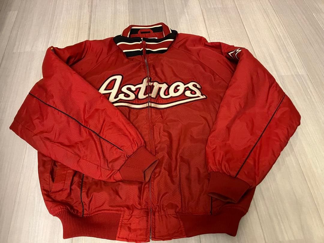 Majestic マジェスティック MLBスタジアムジャケット レッド MAJESTIC（マジェスティック） ニューヨークヤンキース/メッツ/レッド