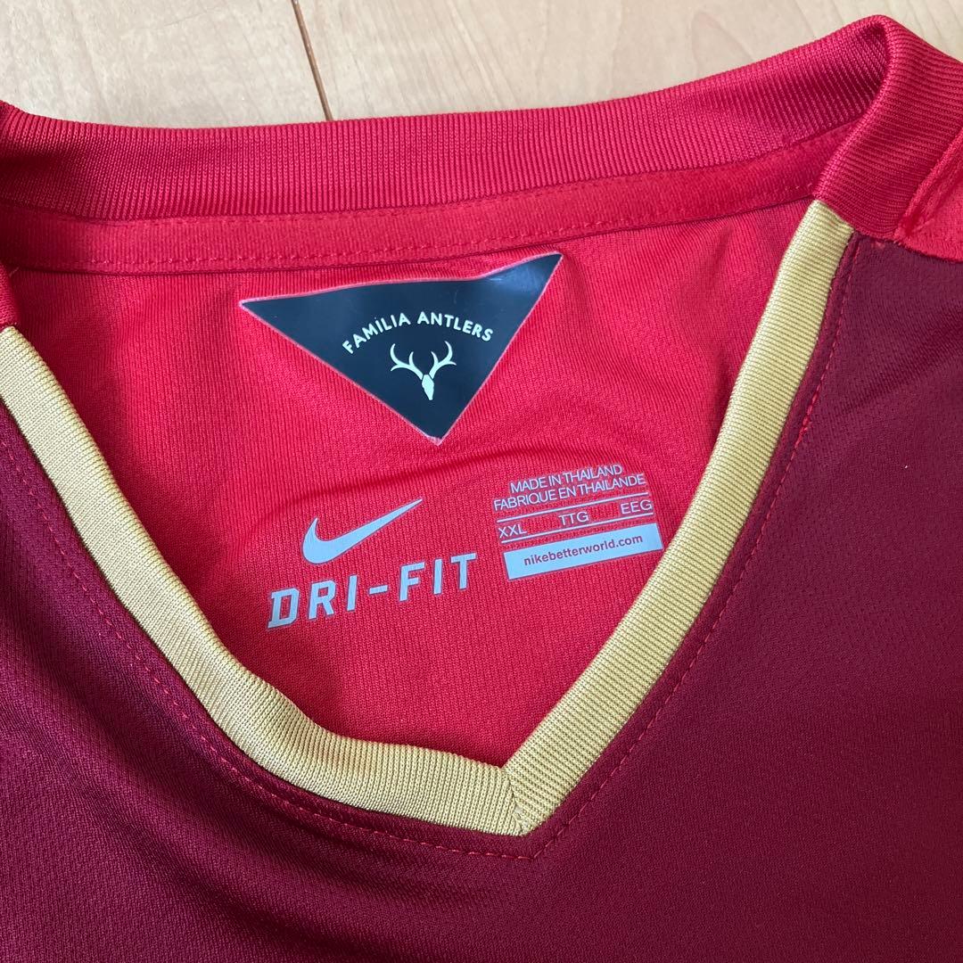 NIKE 鹿島アントラーズ ユニフォーム 2015 40番 小笠原満男選手 - メルカリ