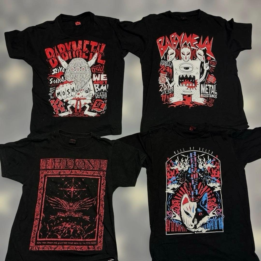 BABYMETAL Tシャツ 4枚まとめ売り ベビーメタル babymetal - メルカリ
