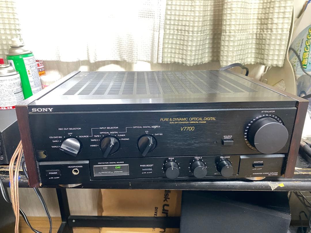 ソニー SONY アンプ TA-V7700 中古 - メルカリ