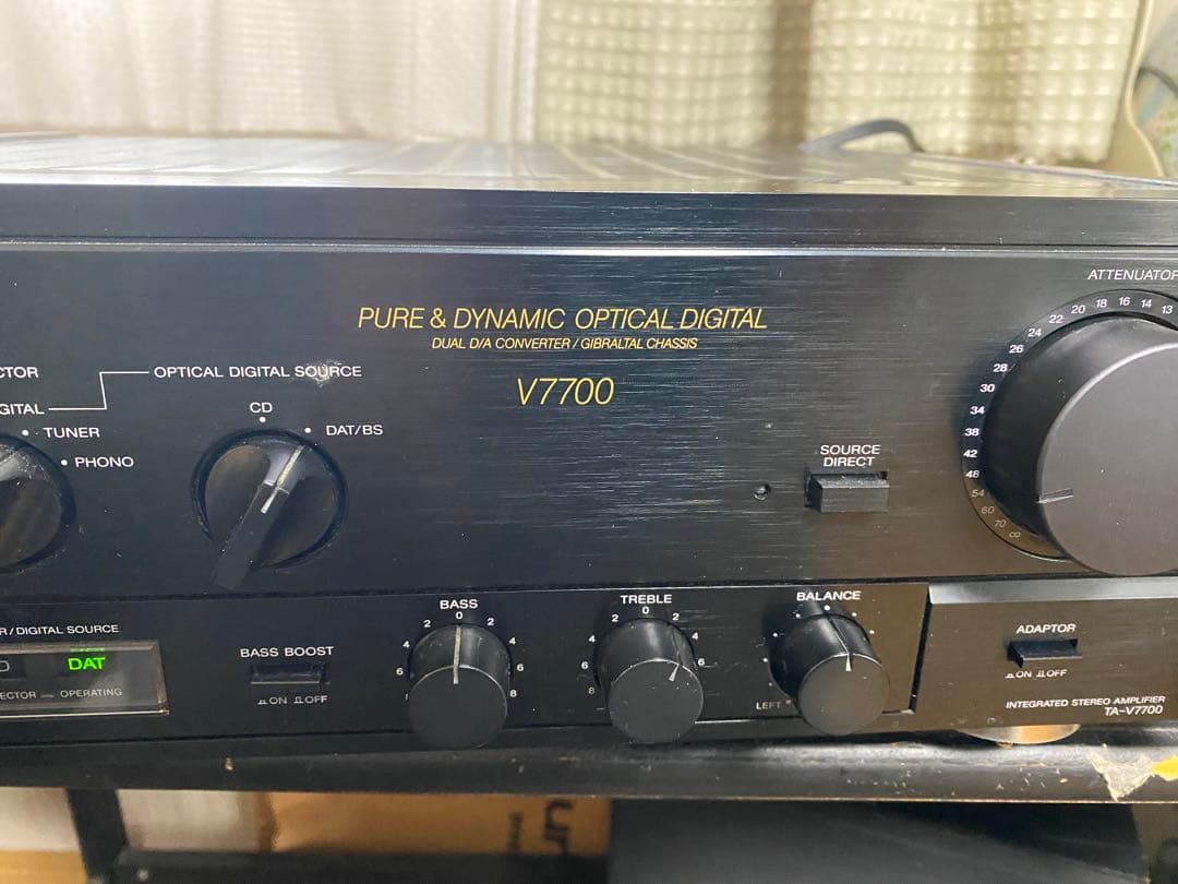 ソニー SONY アンプ TA-V7700 中古 - メルカリ