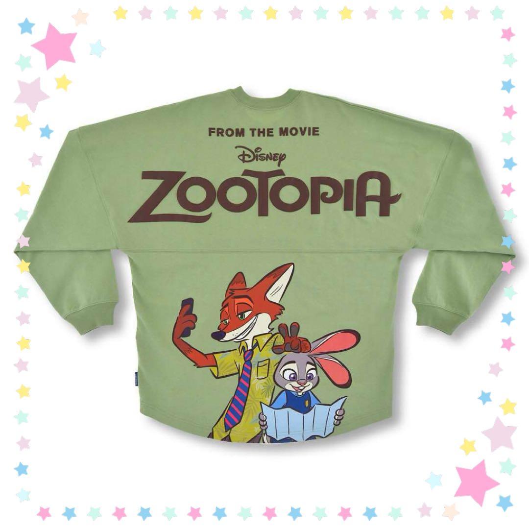 Spirit Jersey】ジュディ・ホップス＆ニック・ワイルド 長袖Tシャツ