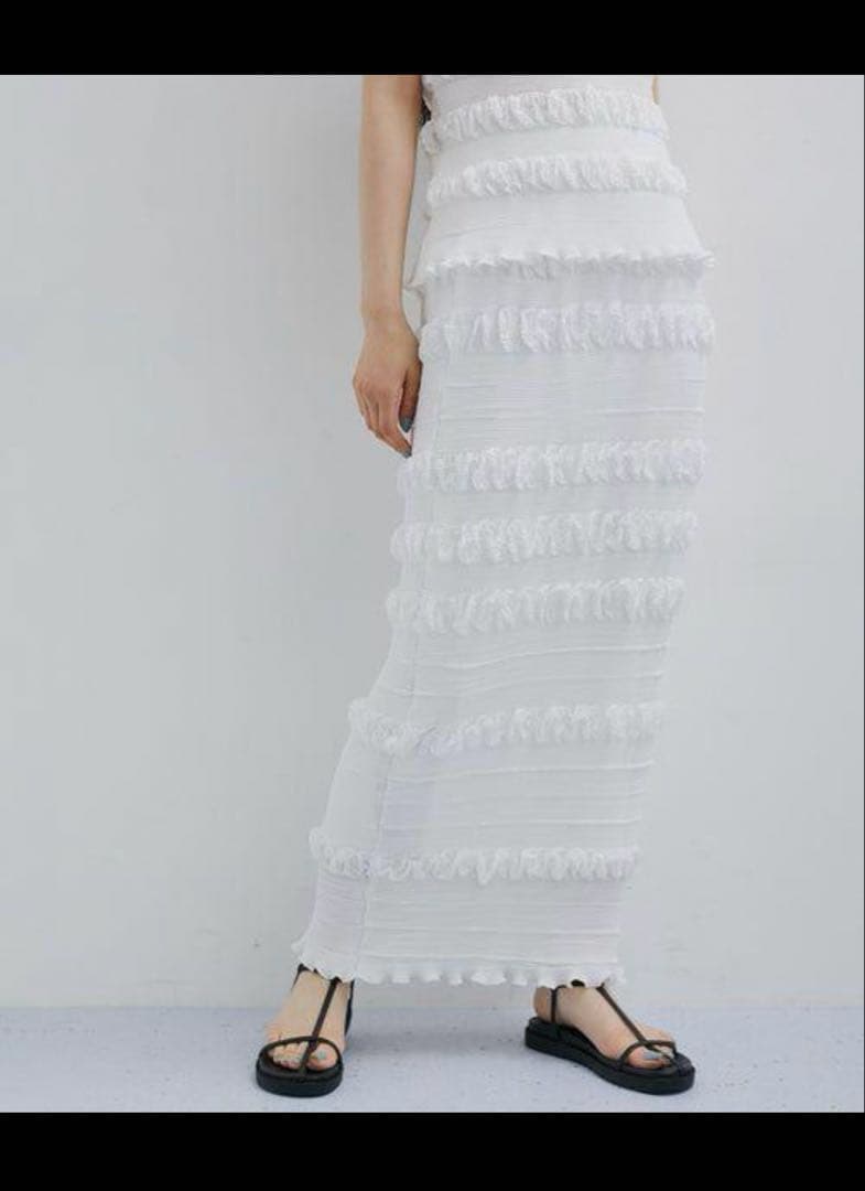 美品 ADAM ET ROPE' マドレーヌプリーツスカート セットアップ対応】マドレーヌプリーツスカート | アダムエロペ(ADAM