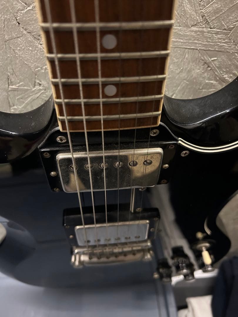 Greco sgエレキギター ブラック中山加奈子モデル - メルカリ