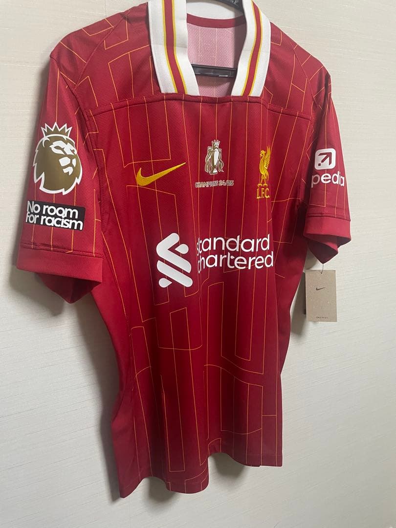 リーグ優勝 リヴァプール 24-25 ジョタ ホームユニフォーム ポルトガル