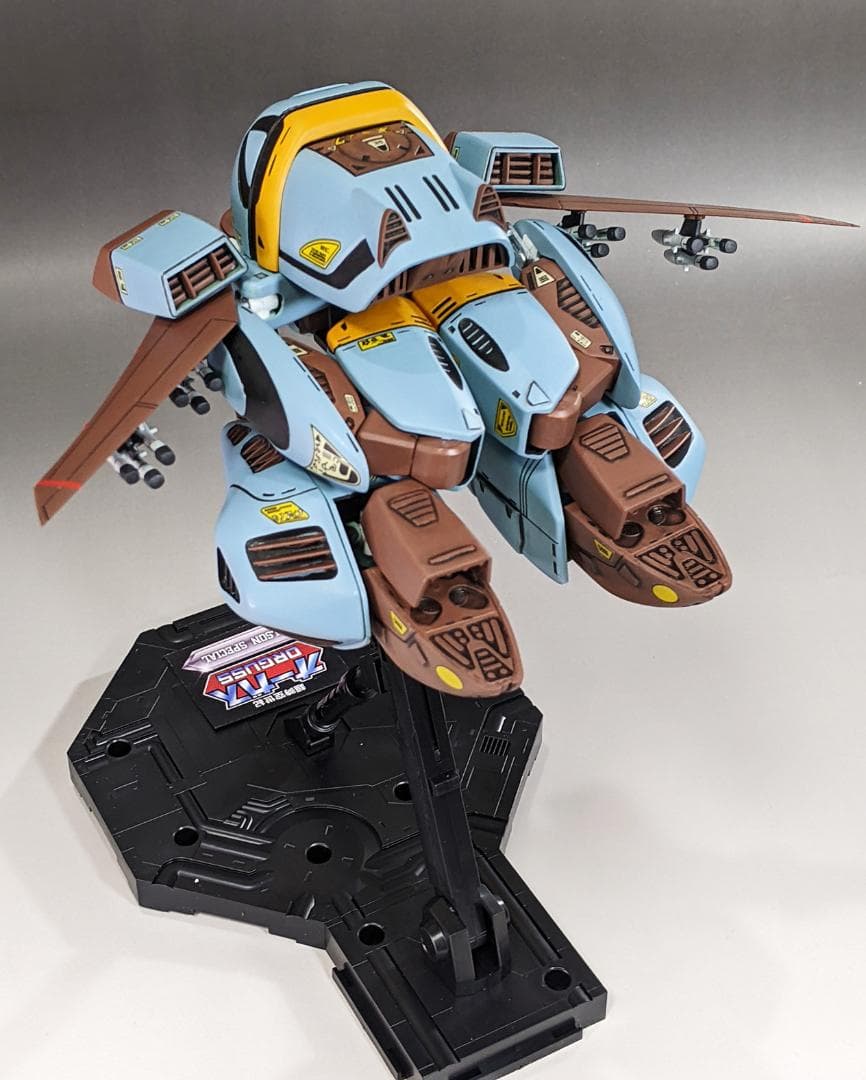 プラモデル　1/40 可変オルソン・スペシャル（超時空世紀オーガス）組立塗装済