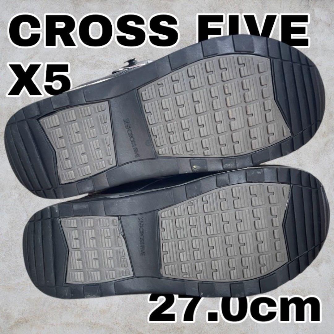 X5 crossfive 現Fluxスノーボードブーツ　27.0cm