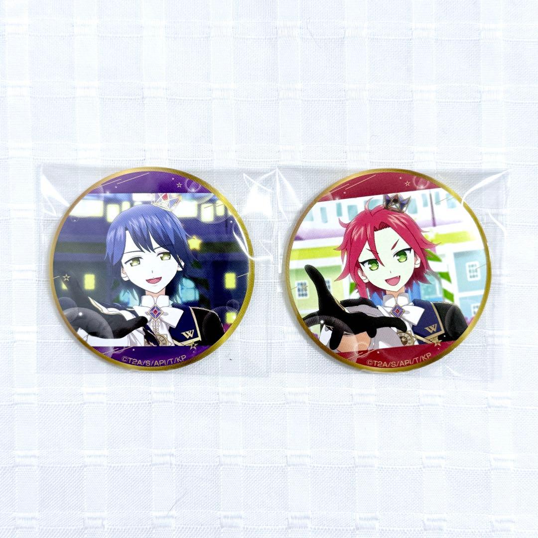 king of prism キンプリ キンツア 三鷹アサヒ 高瀬コヨイ 缶バッジ