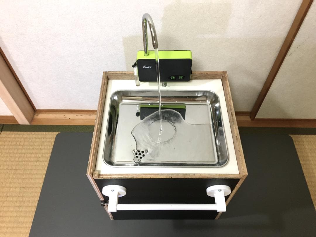 車中泊用シンク、ギャレー容量5L（ウォーターポンプは付属しません