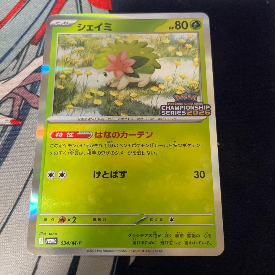 ポケモンカード シェイミ CL プロモ チャンピオンシップ 2026 - メルカリ
