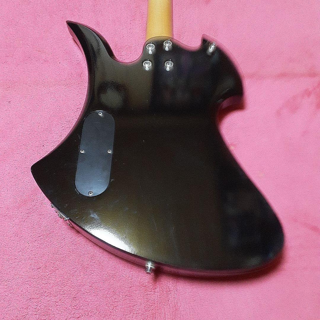 良・美品】薔薇髑髏ペイント・hideモデル。モッキンバードエレキギター