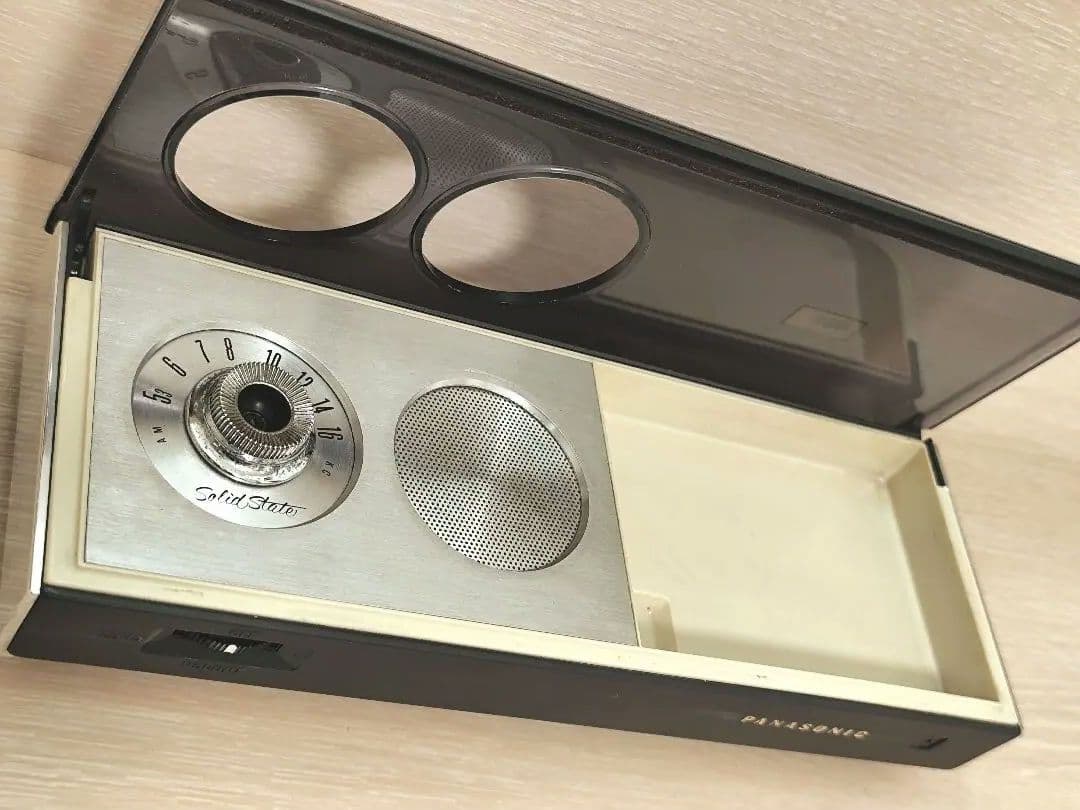 ナショナル Panasonic AM テーブルラジオ RL-1880 可動良品 - メルカリ