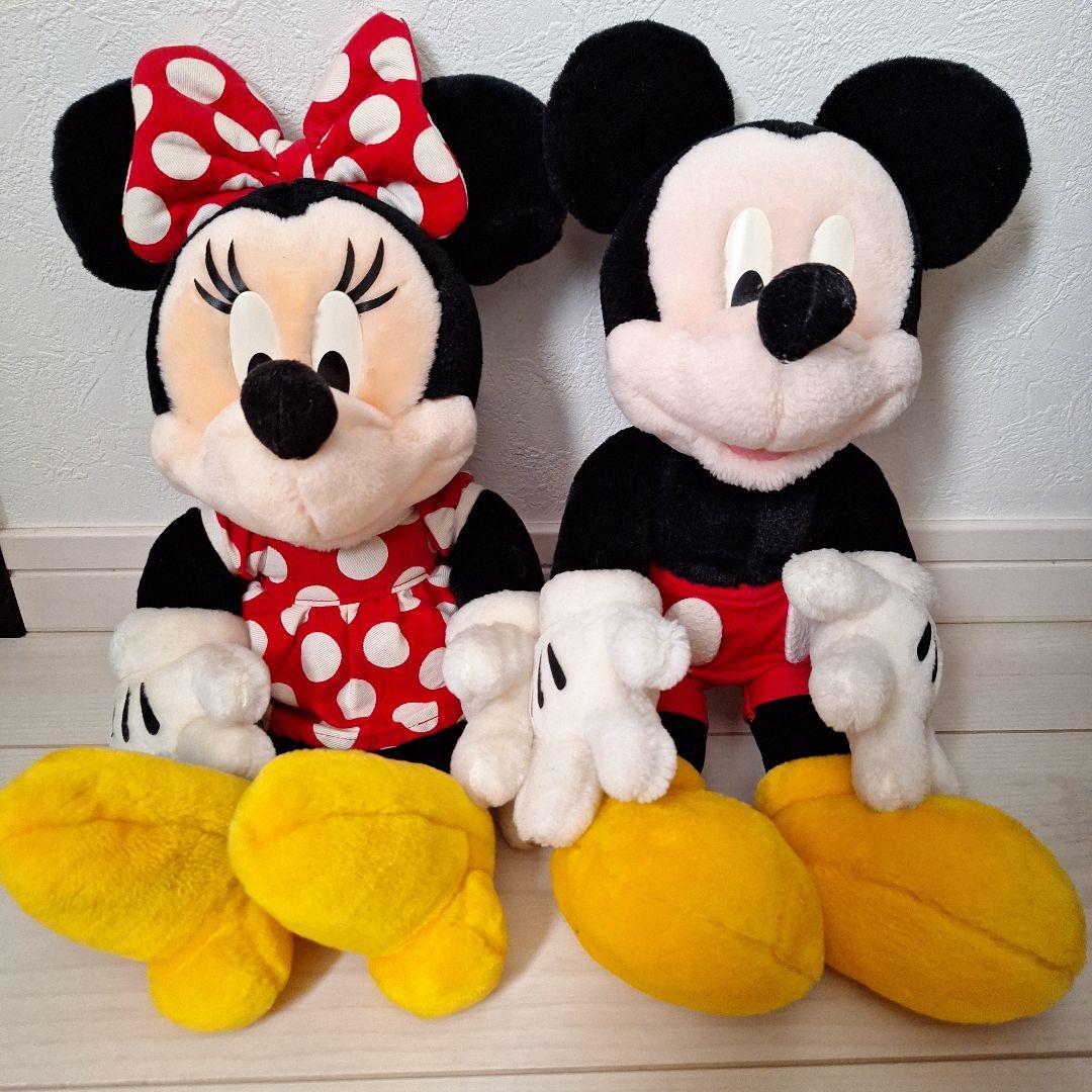 東京ディズニーリゾート】ミッキーマウス ミニーマウス ぬいぐるみ 約