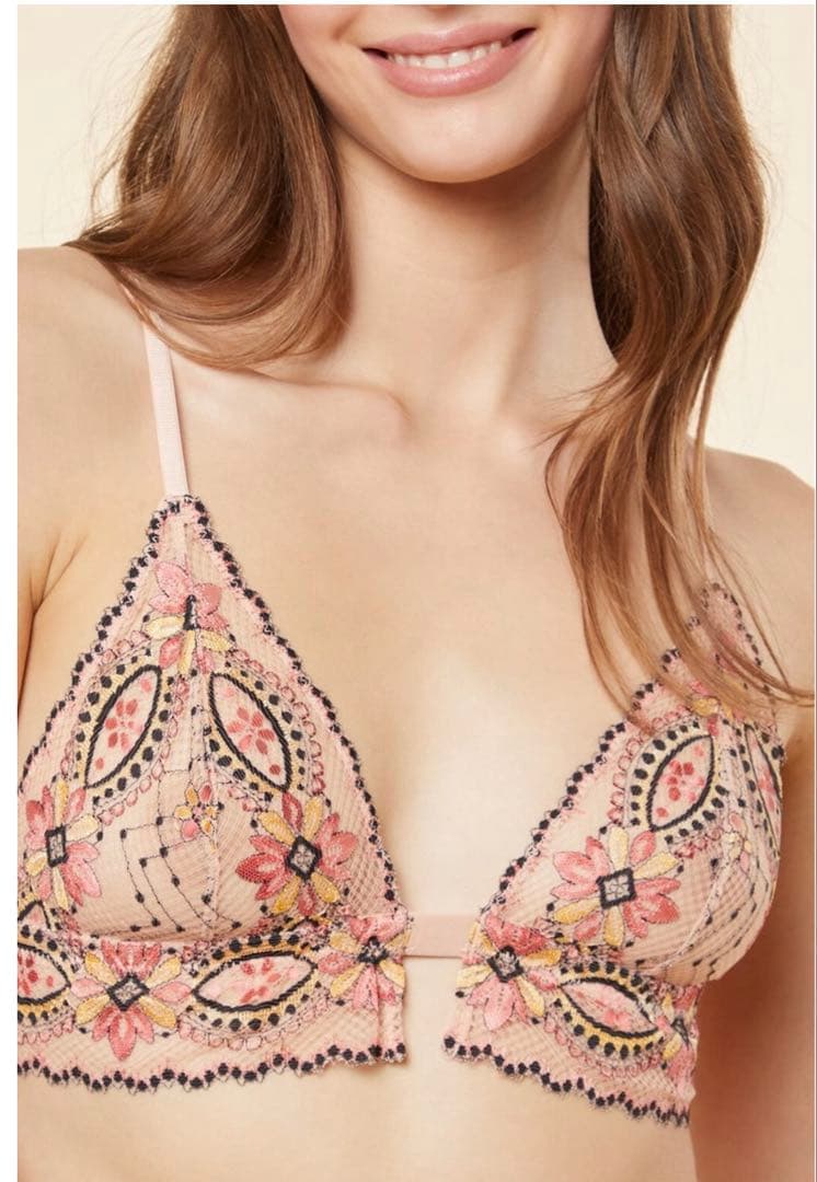 ♡お試し価格♡フレンチ ランジェリーEtam刺繍たっぷり超スイートな