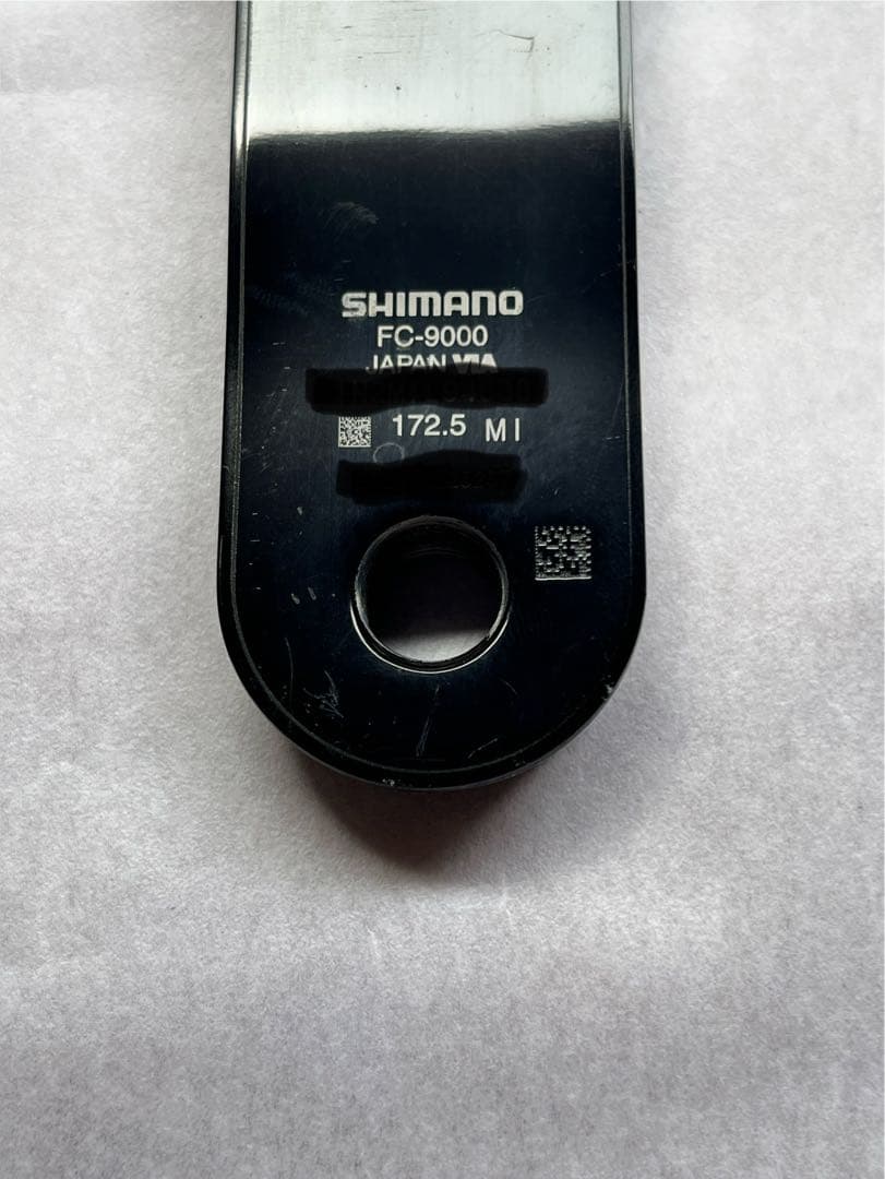 シマノ デュラエースFC-9000 50-34T 172.5mm