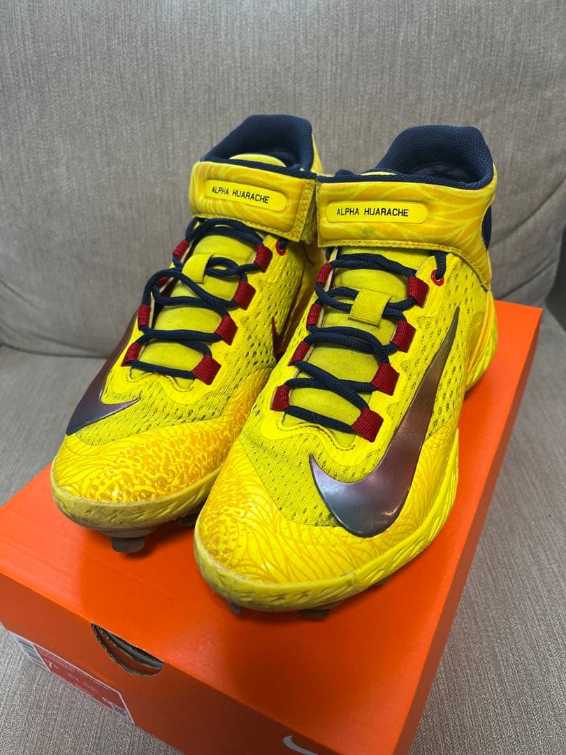 ナイキ 野球スパイク アクーニャJr.モデル アルファハラチエリートト25.5㎝ 楽天市場】【ナイキ アクーニャJr モデル】 金具スパイク NIKE 野球