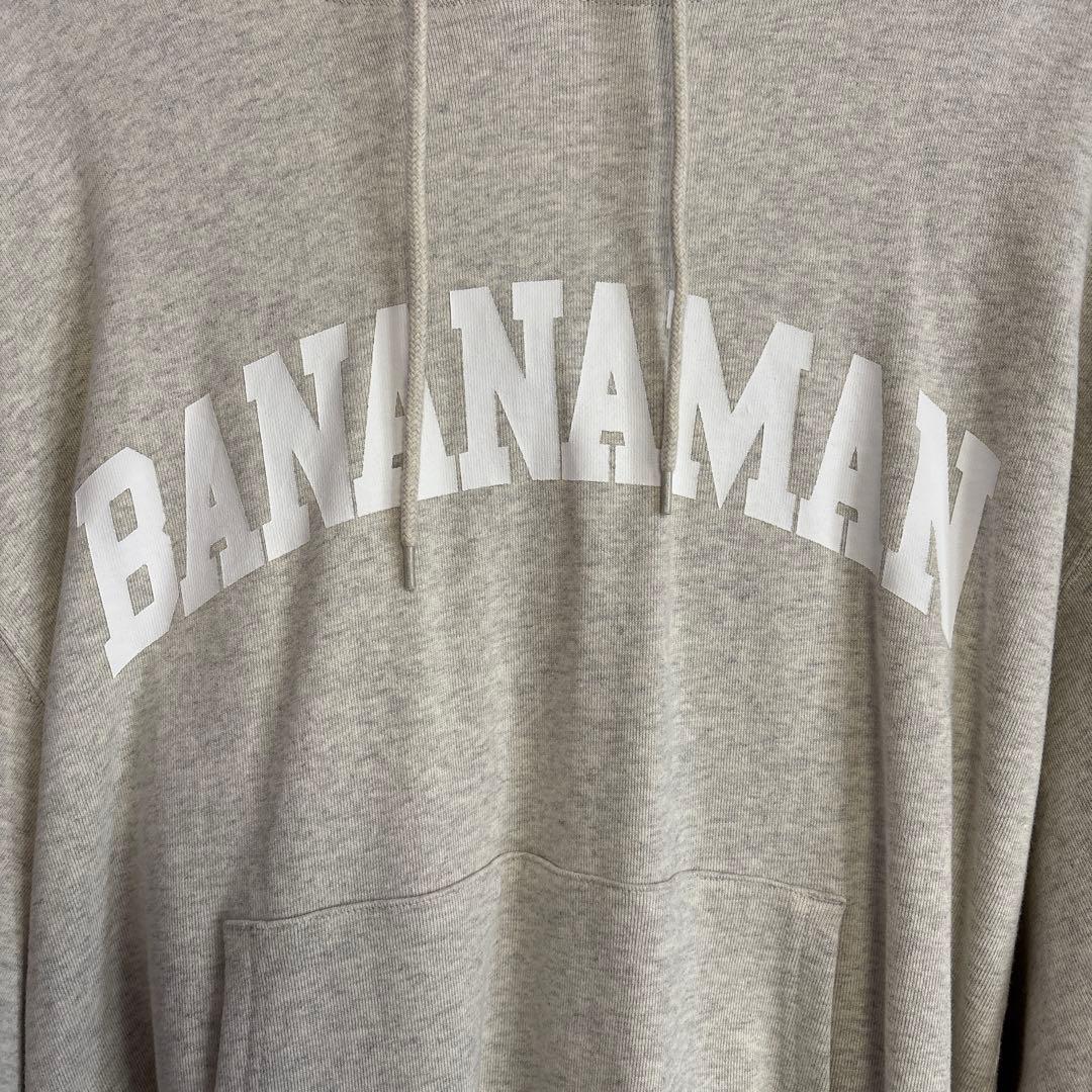 bananaman パーカー ホワイト(WHT) バナナマン パーカー - メルカリ