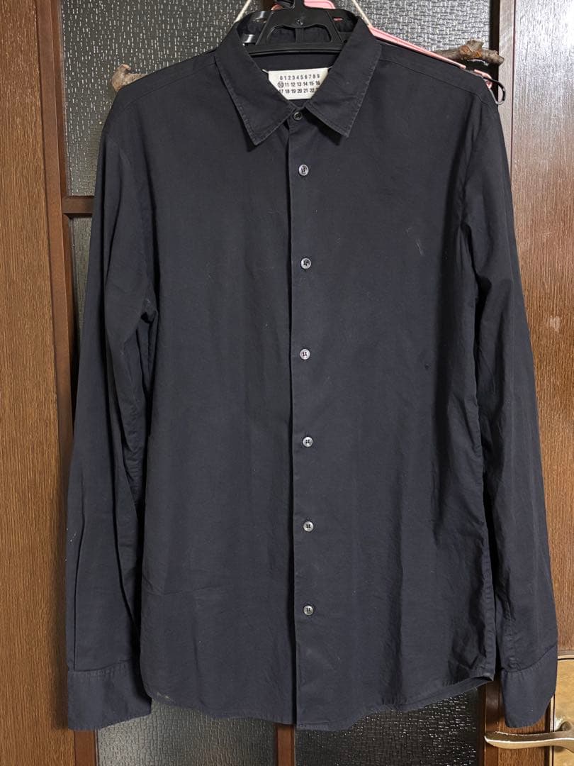 Maison Margiela 長袖シャツ ブラック MAISON MARGIELA Long Sleeve Shirt | Black | SVD USA