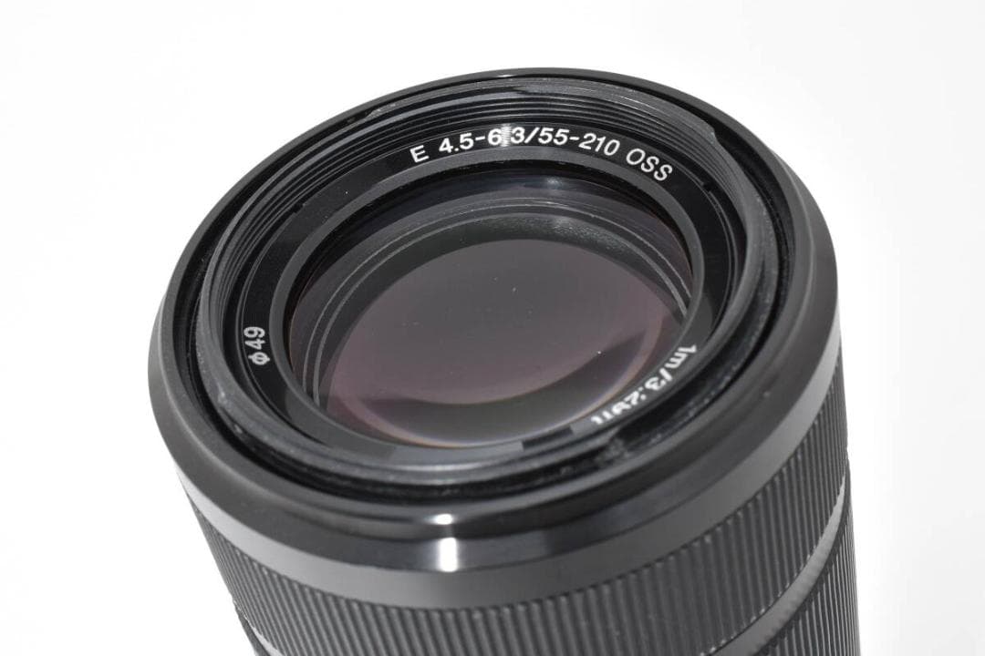 ★極上品★ SONY E 55-210mm F4.5-6.3 OSS ブラック