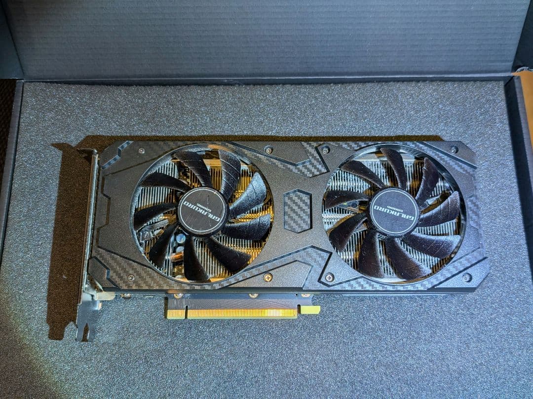 玄人志向 GALAKURO GeForce RTX 3060 ti - グラフィックボード・グラボ