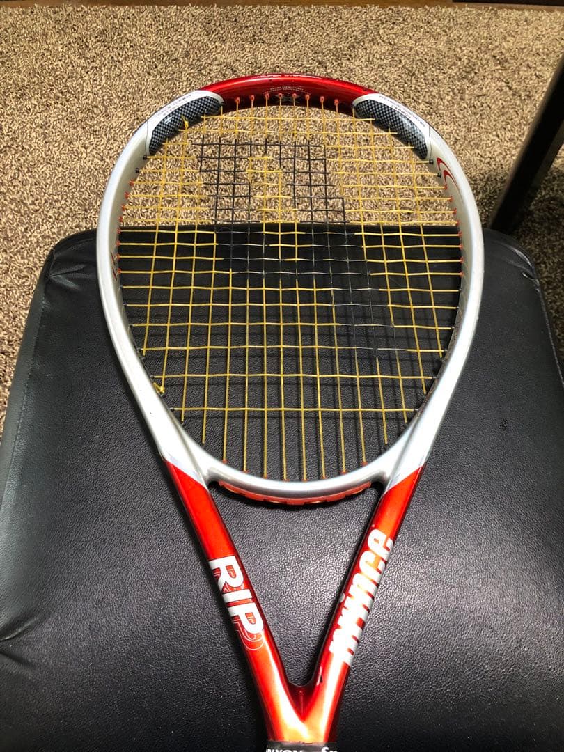 専用 Prince RIP テニスラケット 赤/白 G2 2本セット着払い片方 - メルカリ