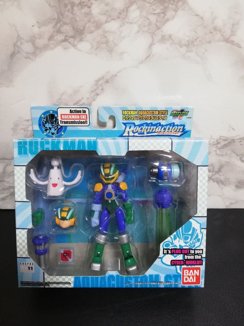 ロックマンエグゼ ロックマンアクアカスタムスタイル フィギュア