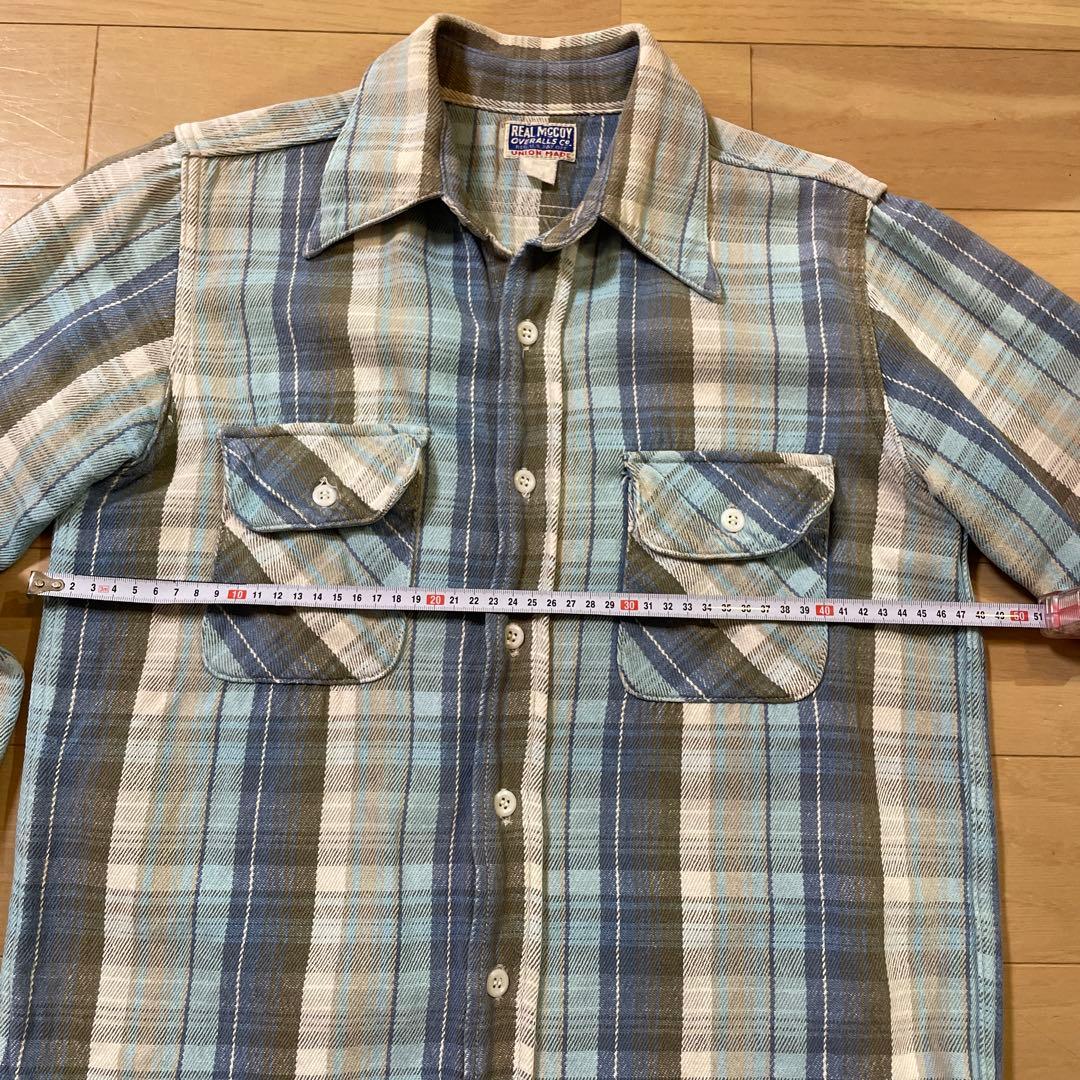 リアルマッコイズ REAL McCOYS ネルシャツ サイズ14 - メルカリ