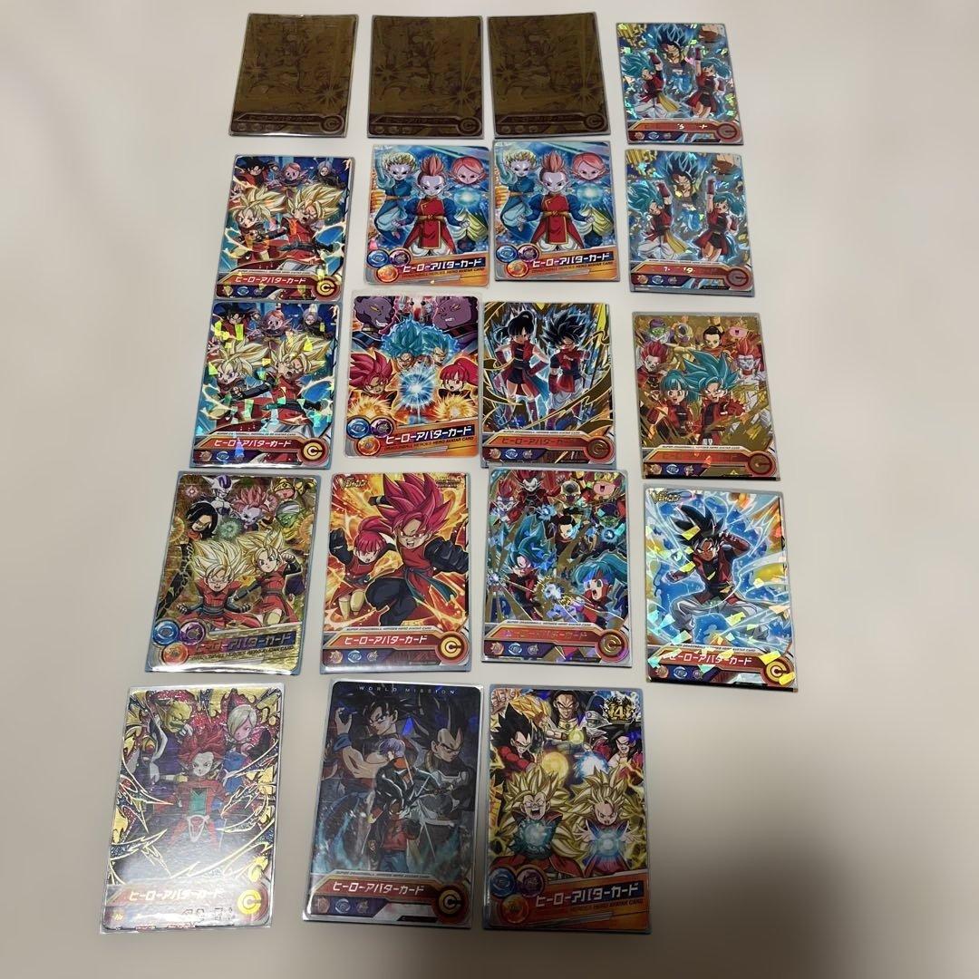 ドラゴンボールヒーローズ　引退品　まとめ売り