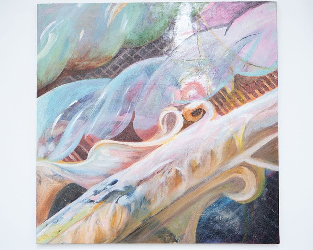 【S20号】modulation 抽象油彩画 fit=scale-down,w=1200