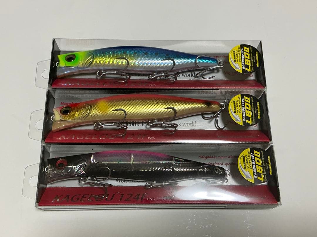 メガバス　KAGELLOU 124F SP-C 3個セット KAGELOU 124F | Megabass-メガバス